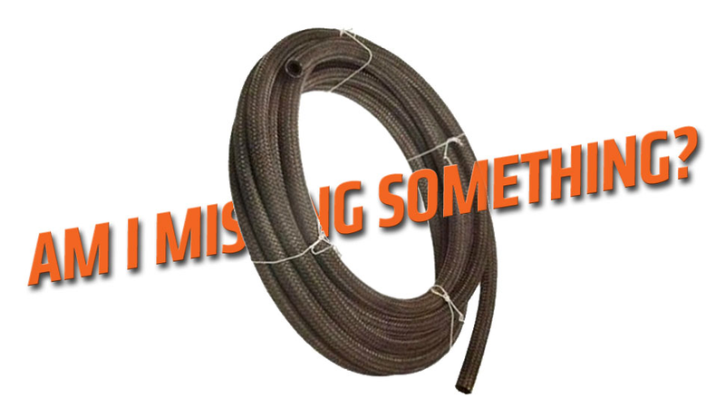 Illustration for article titled Why Do Braided Fuel Lines Suck So Much? Am I Missing Something?